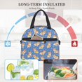 thumbnail image 4 of Disketp Corgi Lonchera Térmica para Mujer y Hombre, Bolsa de Almuerzo Reutilizable e Impermeable para Trabajo, Viajes y Picnic, 4 of 7