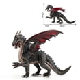 thumbnail image 4 of Stone Dragons Toy Figure Realistic Dinosaur Model Kids Birthday Gift Toys Plastic, 4 of 4