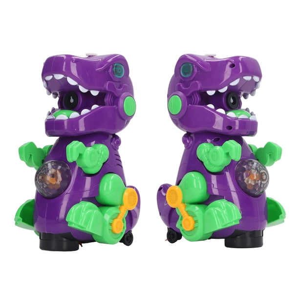Máquina de burbujas de dinosaurio soplador de burbujas portátiles para regalos de niña (azul Máquina de burbujas de dinosaurio soplador de burbujas portátiles para regalos de niña (azul