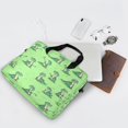 thumbnail image 5 of 16" Laptop Tote Bag Laptop Sleeve Case Computer Briefcase for Work & Travel Cute Cartoon Alligator, 5 of 8