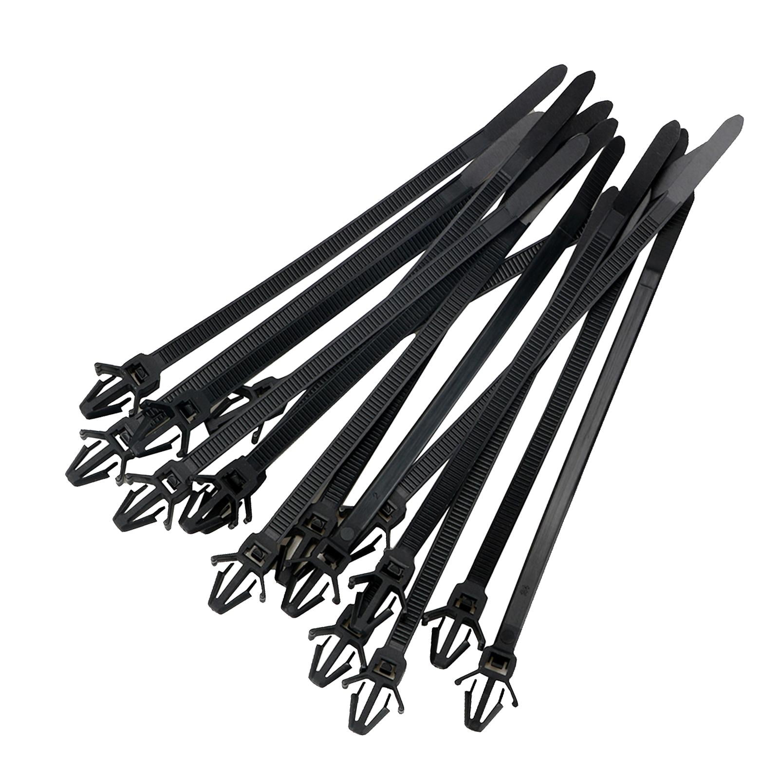 Set of 100 Wire Harness Retainer Nylon Marine Grade Binding Cable