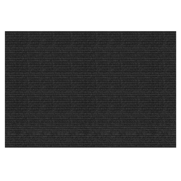 4' x 6' Concord Charcoal Needlepunch Runner Mat