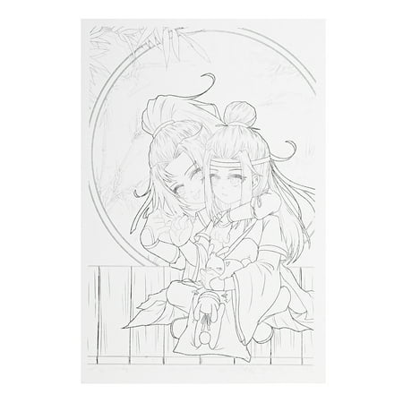 Fun 24 Page Adult Kids Japan Anime Coloring Draw Art Cartoon Book Painting Walmart Canada