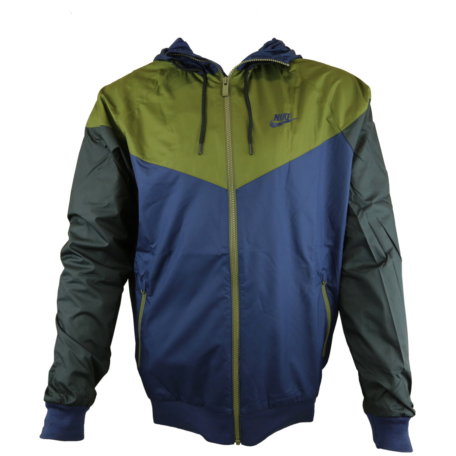 blue and green nike jacket