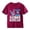 Red, variant on Boys T Shirts Kids Short Sleeve Tops Back To School Patriotic Rock Hand Print For Daily Spring Basic Summer Tops Size 4-5T