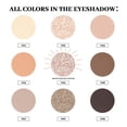 thumbnail image 2 of Paleta de sombras de ojos MYSTER ROSEY Neutral Nude con alto contenido de pigmento, 15 ml, 2 of 6