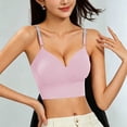 thumbnail image 4 of Vrorvz Womens Wireless Bra No Underwire Adjustable Straps Bras Breathable Comfortable Bralette Push up Bralettes, 4 of 5