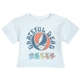 thumbnail image 2 of Grateful Dead Loop Terry Cloth Drop Shoulder T-Shirt, Shorts and Bucket Sun Hat 3 Piece Outfit Set Newborn to Little Kid, 2 of 5