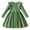 Green, variant on IWEMEK Long Sleeve Dress for Girls Pleated Round Neck Vintage Red Dresses Xmas Party Dress Comfy Knitted Outfit Set 3T