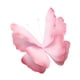 thumbnail image 4 of Mariposa artificial gigante 3D de 50 cm/20 pulgadas, decoración para bodas Rosa, 4 of 9