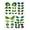 Green light, variant on Glowing In Dark Halloween Peeking Eyes Auto Adhesive Wall Sticker For Scary Party Decorations PVC Materials
