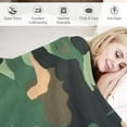 thumbnail image 3 of Nawypu Camouflage Throw Blanket, Extra-Large Super-Soft Camo Blanket for Men, Women, Boys and Girls, Teens, Children, Lightweight Cammo Blanket (50in x 60in) Warm Plush and Cozy Throw for Bed, 3 of 6