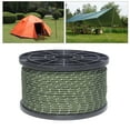 thumbnail image 2 of S SERENABLE 50M Nylon Reflective Trip Guy Strand Tent Awning Tarp Rope Cord Guide Green, 2 of 9