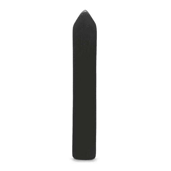 ANKCIENSE Wooden Incense Stick Holder and Ash Catcher with Lotus Design, Black