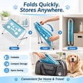 thumbnail image 4 of Foldable Pet Bathing Stand, Dog Grooming Hammock for Cats and Small Dogs, 4 of 9