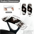 thumbnail image 6 of HELLHERO Aztec Print Office Chair Cover Set, Dustproof Elastic Rotating Chair Slipcovers, Removable Office Computer Chair Cover, Home Decorations, 6 of 6