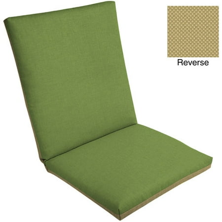 Mainstays Outdoor Dining Chair Pad, Gree - Walmart.com