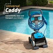 Dolphin Nautilus CC Robotic Pool Vacuum Cleaner with Universal Caddy — Easy to Transport and Store Your Dolphin — Ideal for Above/In-Ground Pools up to 33 FT in Length