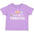 thumbnail image 3 of Inktastic Grandpa's Princess Crown and Flowers Girls Toddler T-Shirt, 3 of 5
