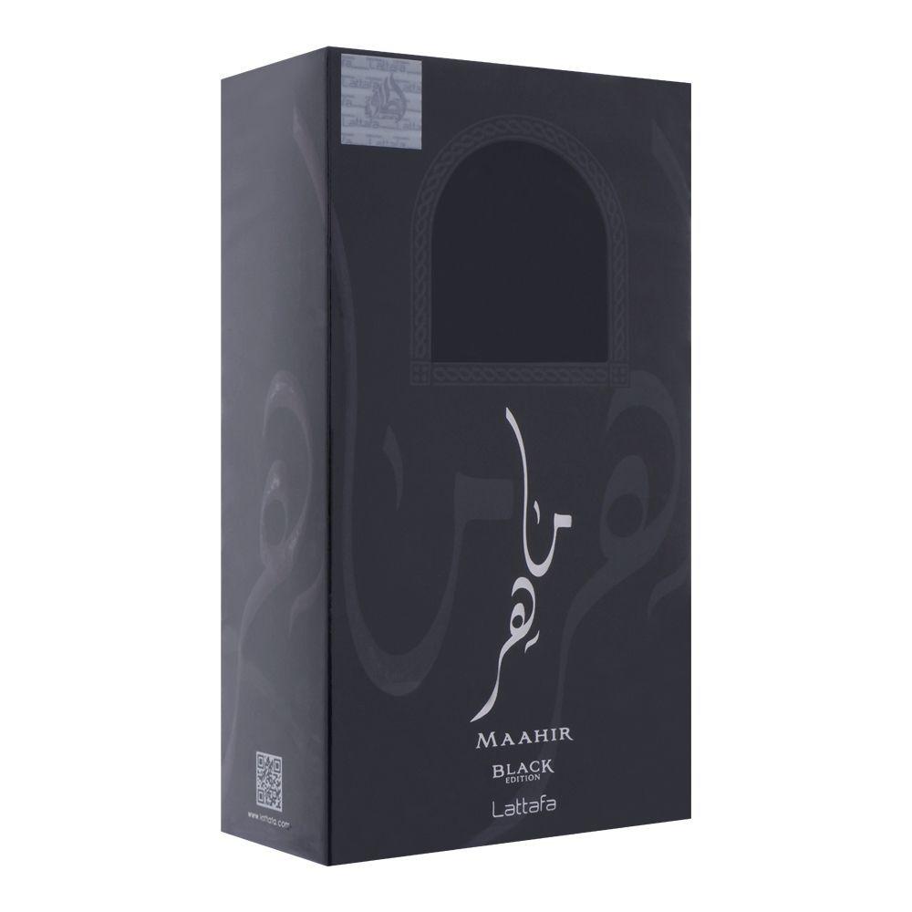 Maahir Black - Eau De Parfum Spray (100 ml - 3.4Fl oz) by Lattafa