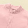 thumbnail image 6 of AherBiu Baby Girls Clothes Cotton Rompers Long Sleeve Button up Open Leg Newborn Infant Boys Jumpsuits, 6 of 7