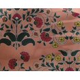 thumbnail image 4 of oneOone Georgette Viscose Fabric Leaves & Floral Block Print Fabric BTY 42 Inch Wide, 4 of 5