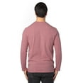 thumbnail image 2 of Threadfast Apparel Unisex Ultimate Long-Sleeve T-Shirt - MAROON HEATHER - XL, 2 of 3