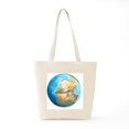 thumbnail image 6 of CafePress - Pangea Supercontinent, Artwork Tote Bag - Unisex Canvas Tote Bag, Beige, 1-Piece, 6 of 7