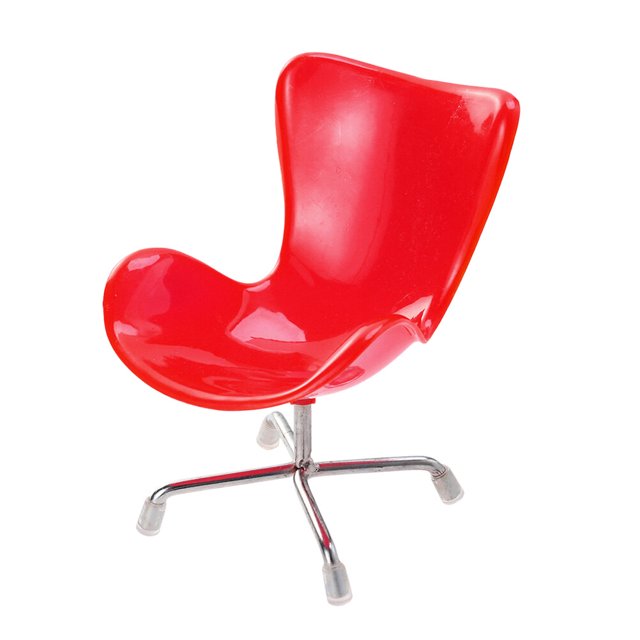 SHOWERORO 1Pack Animal Themed Mini Chair for Small Animals Red Decoration Chair for Photography