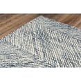 thumbnail image 4 of Trace 5' x 7'6" Geometric Navy/Ivory Power-Loomed Area Rug, 4 of 7