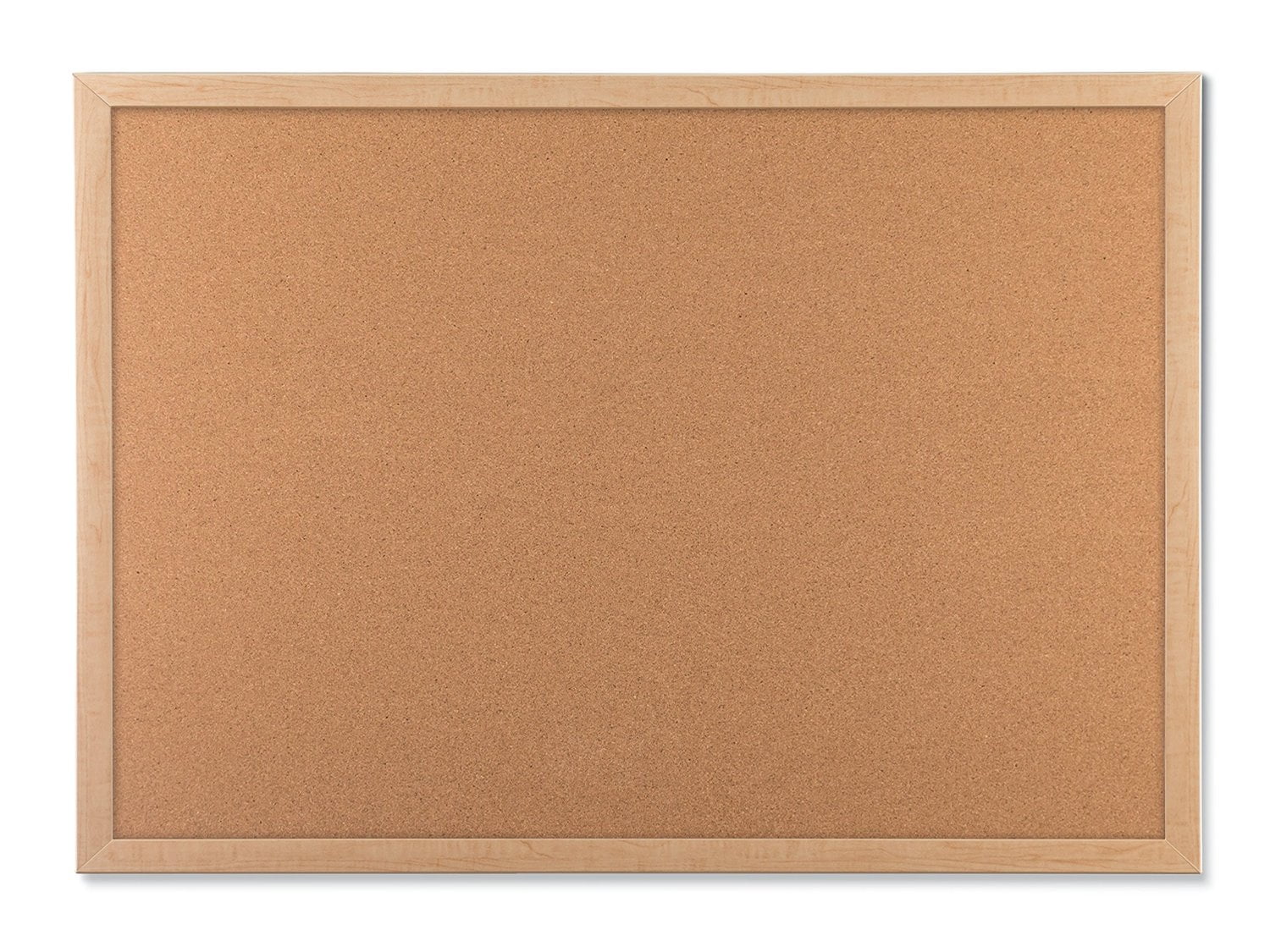 Quartet Corkboard 2' x 3' Cork 1 Oak Frame Framed Bulletin Board 