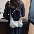 thumbnail image 1 of Bolso de hombro para mujer Bolso de moda para las axilas Bolso de mano informal plisado (Plata) Ndcxsfigh Para Estrenar, 1 of 5
