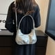 thumbnail image 2 of Bolso de hombro para mujer Bolso de moda para las axilas Bolso de mano informal plisado (Plata) Sywqhk Para Estrenar, 2 of 5