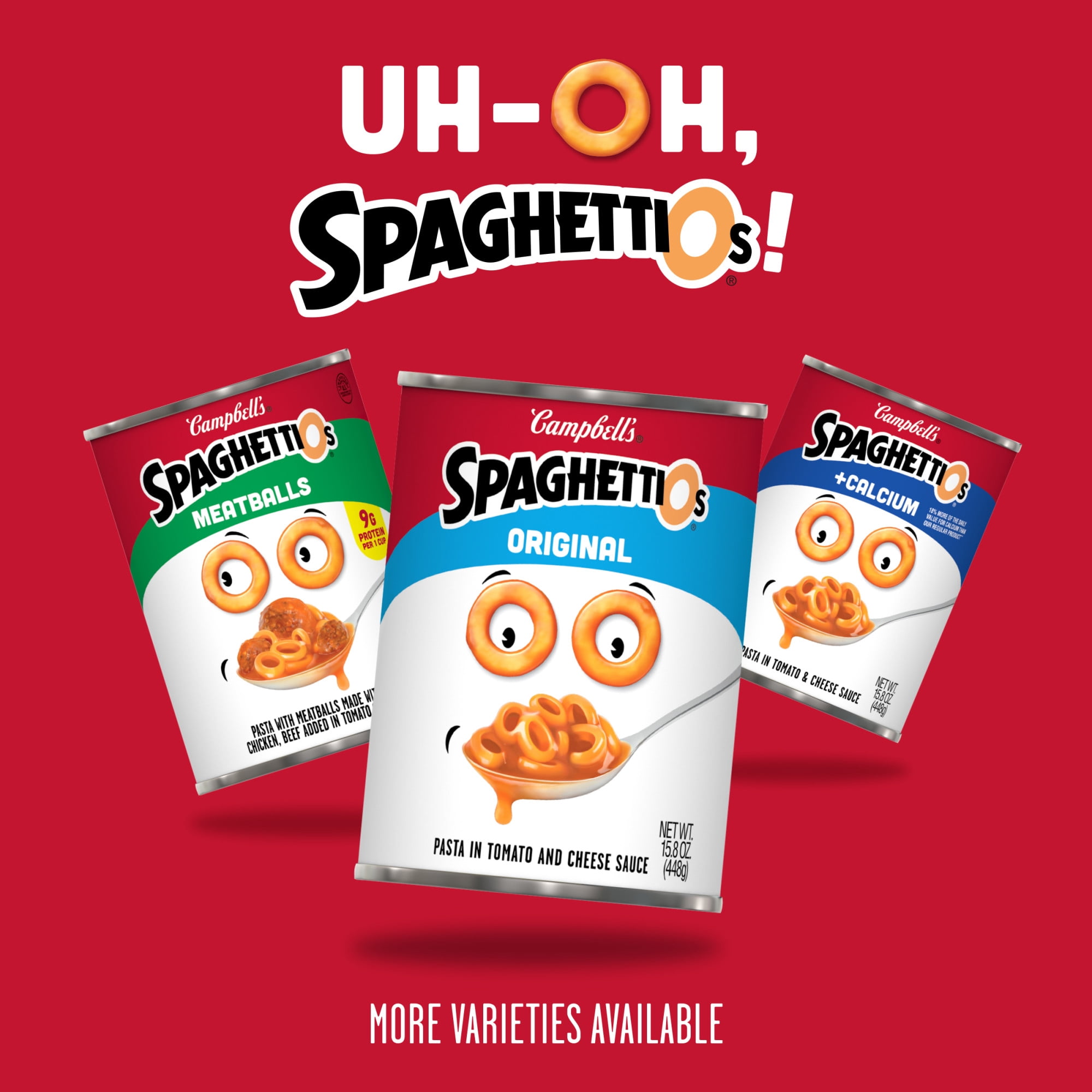 SpaghettiOs Original Canned Pasta, 15.8 oz Can