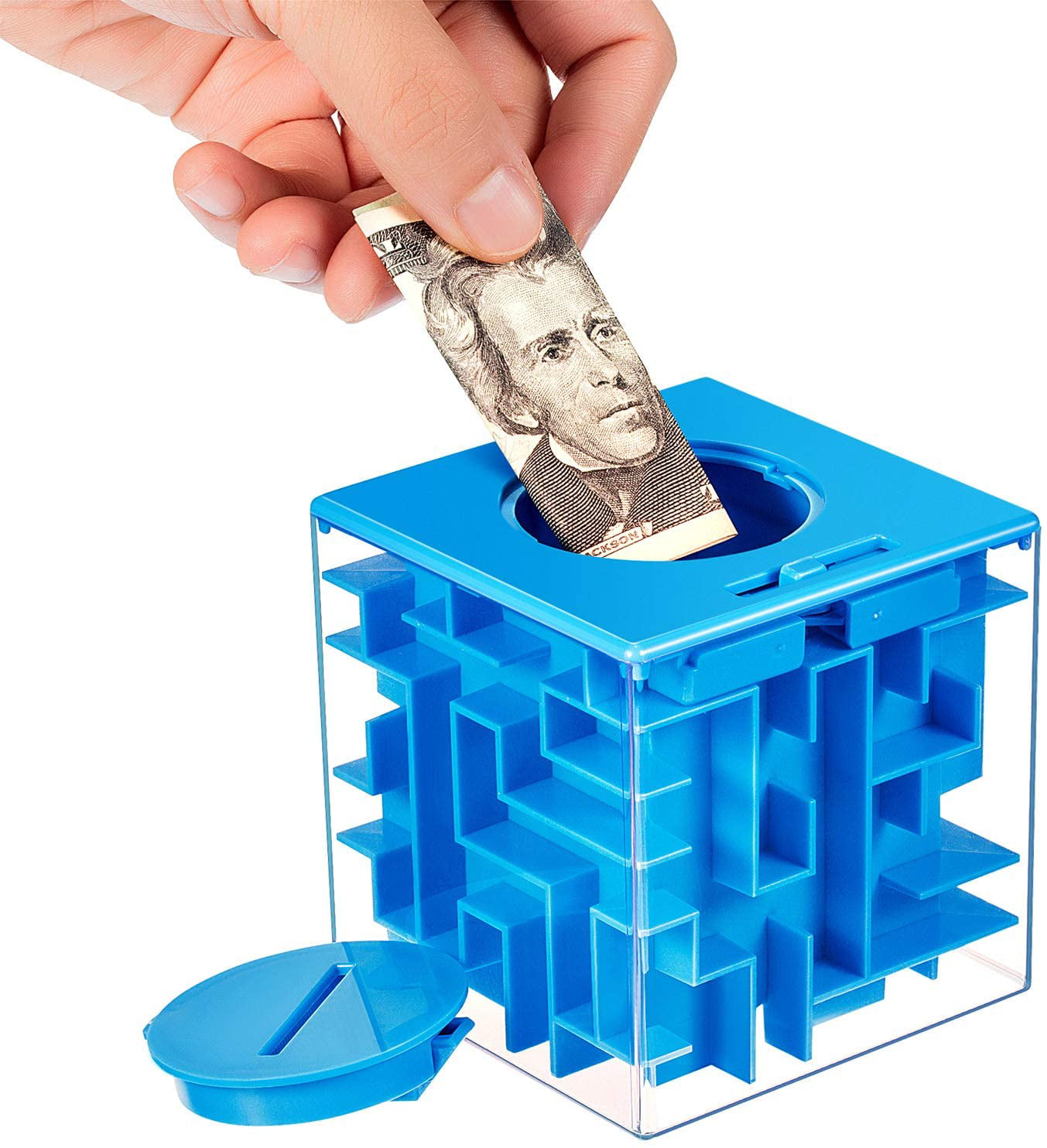 4 Pieces Money Holder Maze Puzzle Gift Box A Fun Unique Way and Brain Teasers 