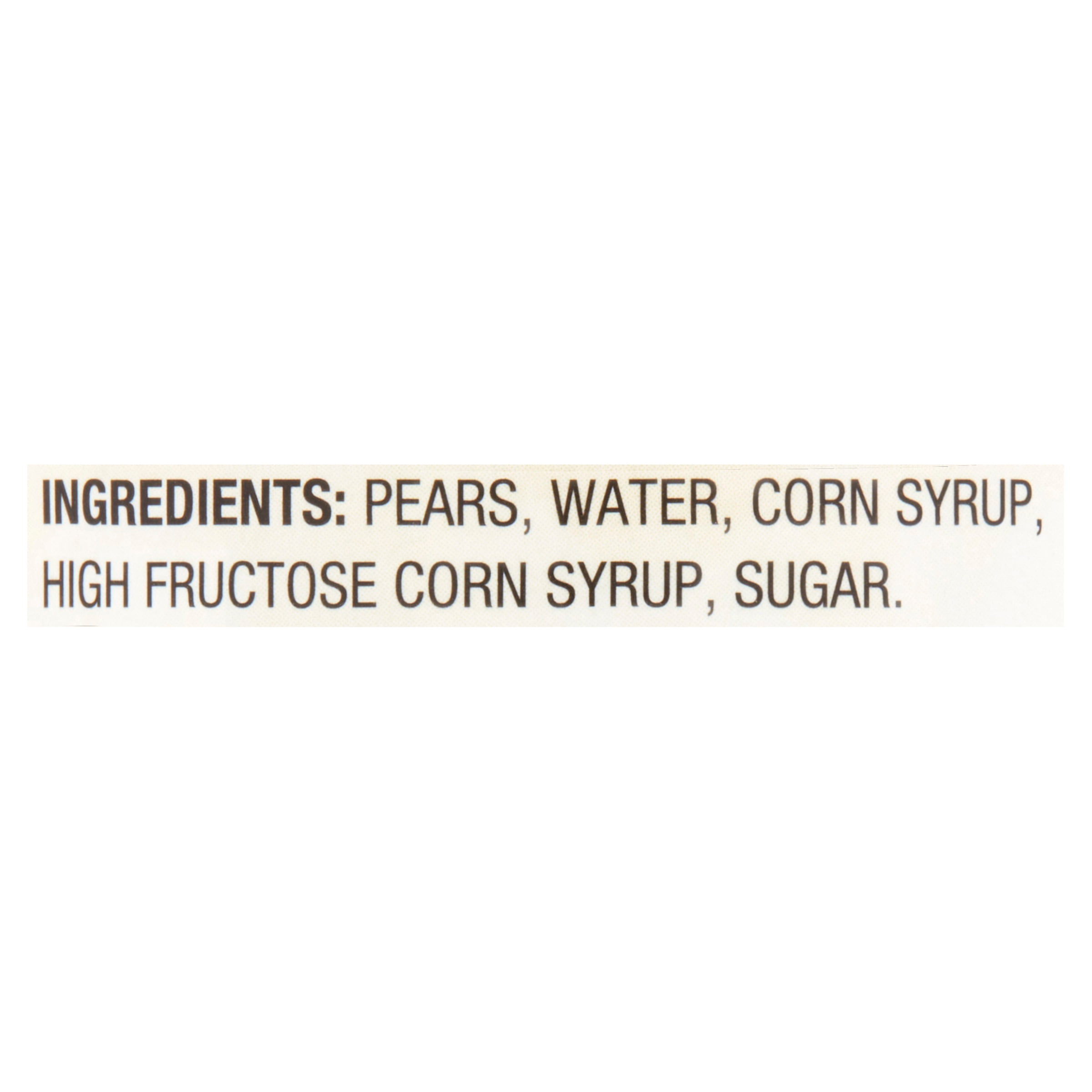 Great Value Pear Slices in Heavy Syrup, 15.25 oz