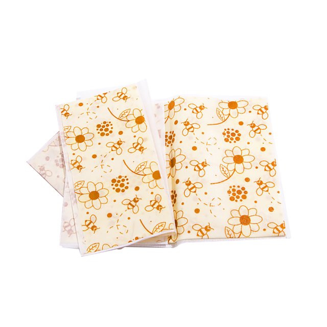 Ounissouiy Envasado de mantenimiento de alimentos frescos, cera de abejas, ropa fresca, cubierta de sello de envoltura orgánica, ventajosa cocina Mostrada