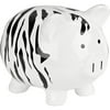 Blk/whte Zebra Piggy Bank