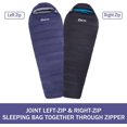 thumbnail image 6 of Down Sleeping Bag for Adults 0°F 10°F 15°F 20°F Backpacking Cold Weather with Compression Sack, 6 of 6