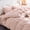 Pink, variant on NEXHOME PRO Duvet Cover Set 100% Washed Cotton 3 Pieces Linen Breathable Soft Durable Duvet Cover Bedding Set with Zipper Closure, Queen Size Pink (Comforter Not Included)