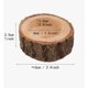 thumbnail image 3 of Portavelas de Madera Natural – Paquetes de 6 Piezas – Estilo rústico – Perfectos para Decoración de Mesa, Manualidades y Regalos Personalizados., 3 of 4