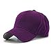 thumbnail image 3 of TopHeadwear Blank Kids Youth Baseball Hat, Purple, 3 of 3