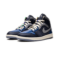 thumbnail image 2 of Jordan MENS Air Jordan 1 Mid SE Craft "Obsidian" DR8868 400 from Stadium Goods, 2 of 8