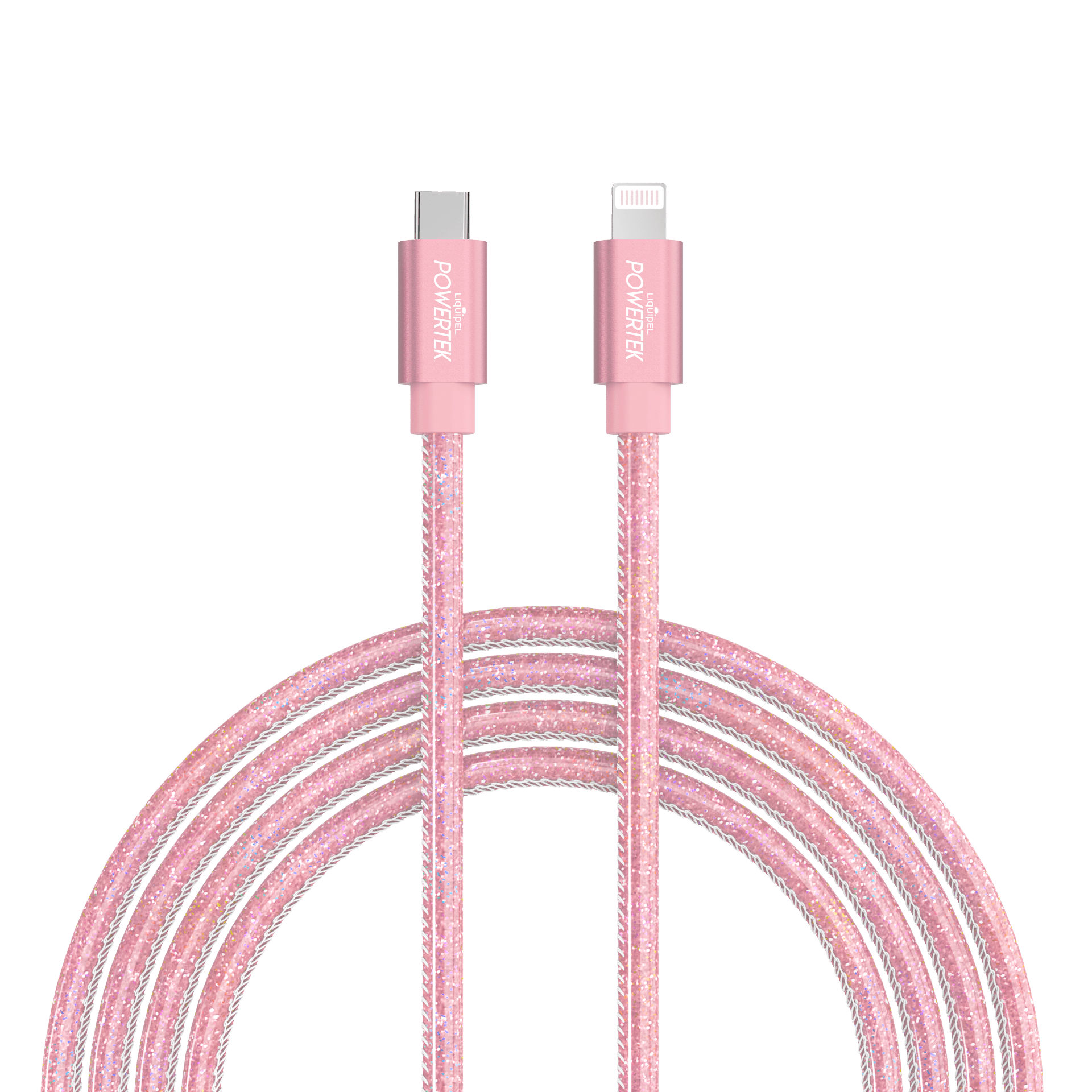 Liquipel Powertek USB C Lightning iPhone Charger Cable [MFI Certified