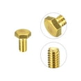thumbnail image 4 of Brass Hex Bolts, 1/4-20x1/2" 5 Pack Fully Thread Grade 4.8 Machine Screws, 4 of 5