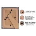 thumbnail image 5 of Homebeez Wood Picture Photo Frame 4"*6" Tabletop and Wall Mounted Display, 5 of 6