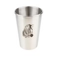 thumbnail image 1 of Vasos de material acero Inoxidable de 350 Ml / 500 Ml, Vasos de Metal para Bebidas Frías, de Cerveza Libres de Tóxicos, Perfectas para Diario en Int 500ml shamjiam Vaso de pinta de acero inoxidable, 1 of 8