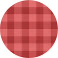 thumbnail image 1 of Ahgly Company Machine Washable Indoor Round Transitional Red Area Rugs, 8' Round, 1 of 7