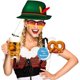 thumbnail image 4 of Decoración para fiesta del festival de la cerveza alemana, accesorios para fotografía, cubitera, agua alcalina, pan, barba, vasos, 4 of 6