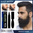 thumbnail image 1 of DPTALR Beard Pen Filling Pen Is Suitable For Men's Beard Pen And Beard Brush, Which Can Permanently Cover The Natural Smoothness And Repair The Beard Shape, 1 of 9